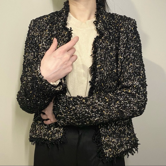 ZARA Tweed Blazer - Picture 2 of 3